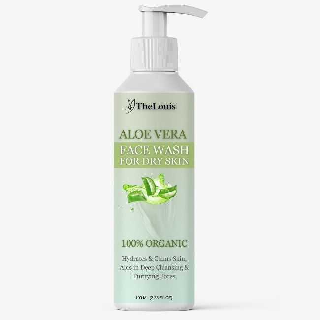 Experience the soothing embrace of 'The Louis' Aloe Vera Face Wash – a gentle cleanser enriched with pure aloe vera for calm and hydrated skin. Refresh your skincare routine with the natural goodness of aloe vera. 🌿✨ #TheLouisSkincare #AloeVeraGlow