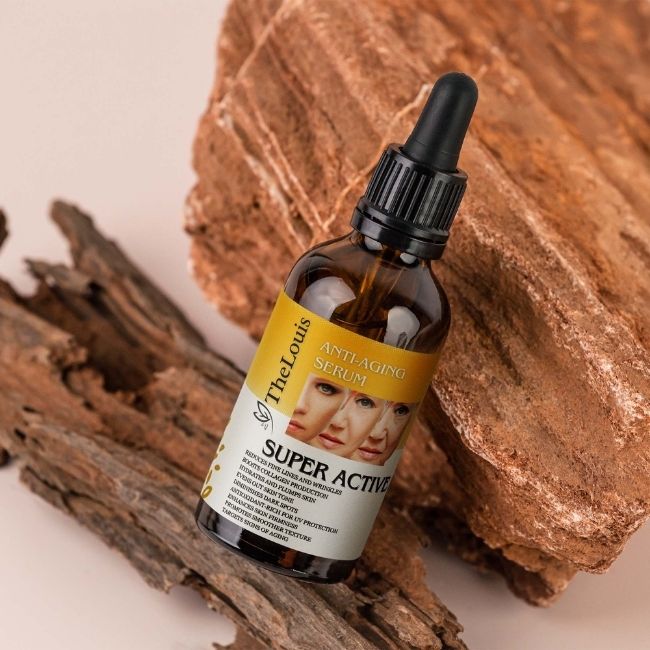 Timeless beauty in a bottle – indulge in our Anti-Aging Serum. Scientifically crafted to defy the signs of aging, this serum rejuvenates, firms, and restores your skin's youthful radiance. Unlock the secret to ageless allure with every drop. ✨ #AgelessBeauty #AntiAgingElixir