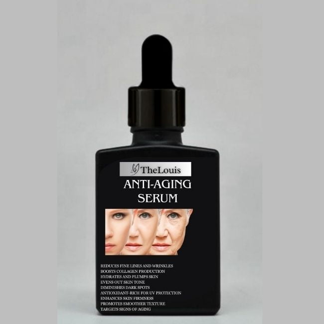 Timeless beauty in a bottle – indulge in our Anti-Aging Serum. Scientifically crafted to defy the signs of aging, this serum rejuvenates, firms, and restores your skin's youthful radiance. Unlock the secret to ageless allure with every drop. ✨ #AgelessBeauty #AntiAgingElixir