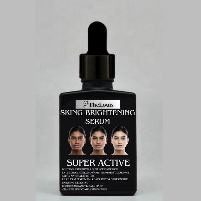 Illuminate your complexion with our Skin Brightening Serum. This potent formula targets dark spots, evens skin tone, and reveals a radiant glow. Uncover the secret to luminous and vibrant skin with every application. ✨ #BrighteningElegance #SkincareRadiance