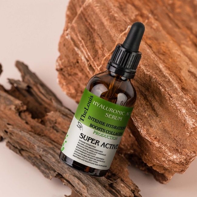 Quench your skin's thirst with our Hyaluronic Acid Serum. This lightweight elixir deeply hydrates, plumps, and rejuvenates, leaving your complexion radiant and supple. Unlock the secret to a dewy and youthful glow. ✨ #HyaluronicHydration #SkincareEssentials"